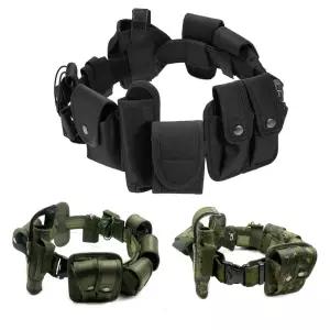택티컬 듀티벨트 풀세트 SWAT Duty Belt 경호 경비 군용 전술벨트 딴띠 작업허리띠 서바이벌 밀리터리용품