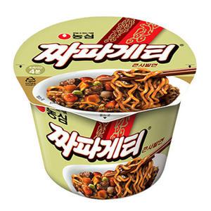 농심 짜파게티 큰사발 123gx12컵 (set) 컵라면 큰컵