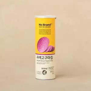 노브랜드 자색고구마칩 160 g