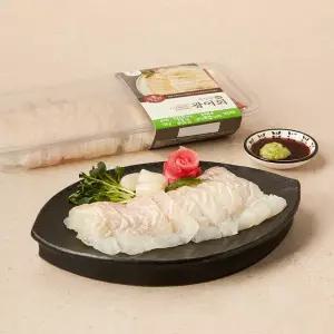 [냉장][국산] 숙성 광어회 (150g)