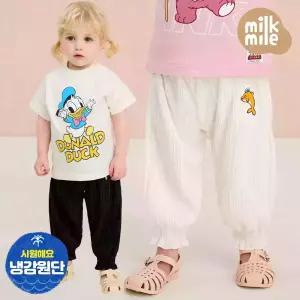 [밀크마일] 돌핀주름냉감배기팬츠