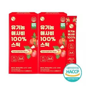로팜 유기농 애사비 100% 스틱(15g x 15포) 2박스