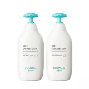궁중비책 프리뮨 유아바스 유아용 샴푸 앤 바스 350ml × 2개