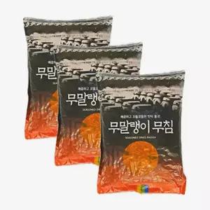 맛찬 무말랭이무침 착한식품 4kg x 3개 업소용대용량 반찬