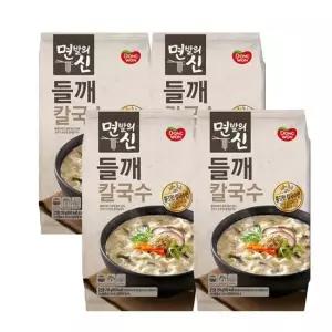 [동원] 면발의신 들깨칼국수(2인분) x4개
