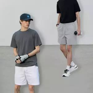 베이직하우스 쿨메쉬티셔츠 3팩+올데이 스트링 반바지 SET