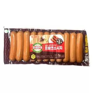 롯데 의성마늘 프랑크소시지 460g /냉장 볶음밥 김밥 반찬 도시락 찌개