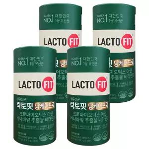락토핏 당케어프로 생유산균 2g x 30포 4통 HI 혈당유산균