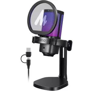 [마오노]DGM20G USB 콘덴서 게이밍 마이크 방송용 녹음용