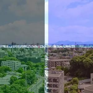 대형 유리창용 솔라 자외선 차단 필름 유리 썬팅지/창문/단열/무점착/시트지/사생활/보호/거실/열차단/유리