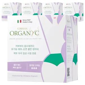 콜만 헤비 대용량 초흡수 플로우 생리대 날개형 중대형 10개입 5개