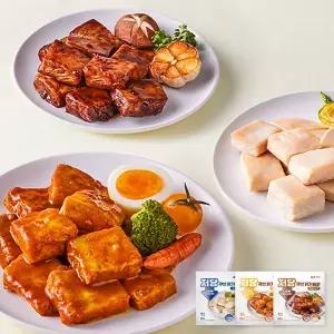 [미트리] 저당 큐브 닭가슴살 3종 30팩