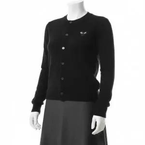 [알렉산더맥퀸]COMME DES GARCONS 생산 블랙 하트 와펜 울 가디건 AZ N023 051 1 822578