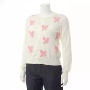 [알렉산더맥퀸]COMME DES GARCONS 리본 인타르시아 자카드 울 가디건 NN N005 051 2 822559