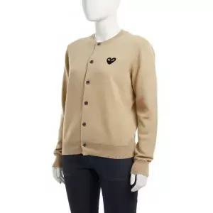 [알렉산더맥퀸]COMME DES GARCONS 26SS 블랙 하트 와펜 울 가디건 AX N023 051 3 822528