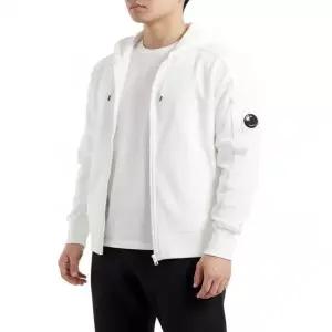 [CP컴퍼니]CP COMPANY Diagonal Raised Fleece Hoodie 17CMSS025A 005086W 103 다이애그널 레이즈드 플리스