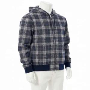 [버버리]Check Cotton Blend Zipper Hoodie 8100934 체크 코튼 블렌드 지퍼 후디 817621