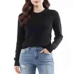 [아미]AMI 드 꾀흐 포인텔 크루 넥 스웨터FKS135 KN0049 001 815681