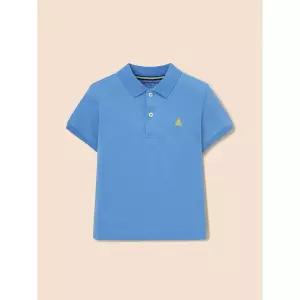 [BEANPOLE KIDS] [Essential] 피케 카라 반소매 티셔츠 - 블루 (BI6242UE3P)