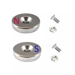 배달대행 오토바이 충전거치대 케이스 교환 수리용 20mm 5t 네오디움 자석 너트