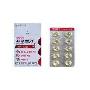 종근당건강 프로메가 오메가3 트리플 654mg x 60캡슐 6개_MB