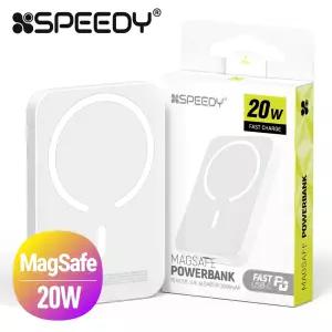 스피디 20W 맥세이프 고속충전 보조배터리 5000mAh (메탈링 포함) 갤럭시 아이폰 호환