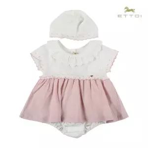 [롯데백화점]에뜨와 베네사니트바디수트SET 07S327975/임신,출산,유아,백일,돌,쌍둥이