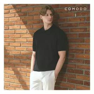 코모도 26SS 남성 인견 블렌디드 반팔 니트 3종 1236152