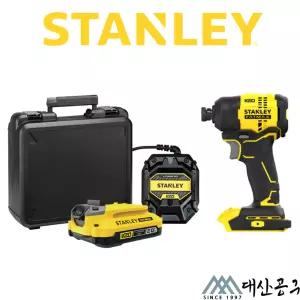 스탠리 20V 충전 임팩 드라이버 SBI811D1K 2.0Ah 배터리 1개 세트