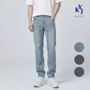 김영주골프 여름 레오셀 쿨 스판 시원 청바지 남성 데님팬츠 KQMMJN23
