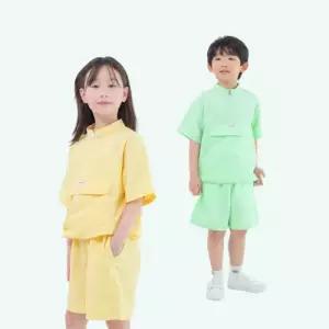 여름 남아 여아 아노락 반팔 상하복 세트 유아 키즈 데일리룩 아동복