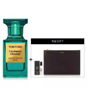 [롯데백화점]톰포드뷰티 타오르미나 오렌지 50ML (+XL 레더 파우치 + 오드 우드 EDP 2ML)