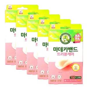 여드름패치 대용량 동국제약 마데카 습윤 밴드 트러블케어 168매 x5개 스팟형 피부 진정