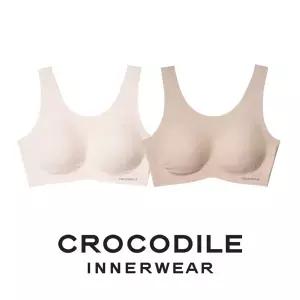 [크로커다일] 소프트핏 쉘론 U넥 패드일체형 브라2종 라이트베이지 다크베이지 CDWBR5M0203