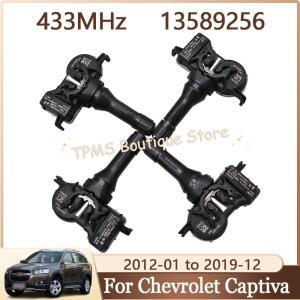 쉐보레 캡티바 아베오 말리부 올란도 스파크용 433MHz 13589256 TPMS 센서 타이어 공기압 모니터링 시스템