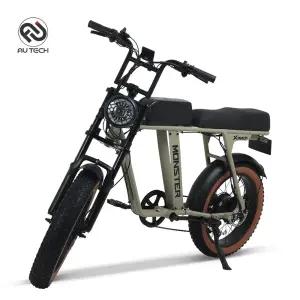 엑스트랙 몬스터 팻바이크 자토바이 최대 850W 48V 15Ah 사하라, 50.8cm(20인치)