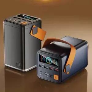 대용량 보조배터리 100000mAh 캠핑용 고속충전 휴대용 파워뱅크 220V 전원공급