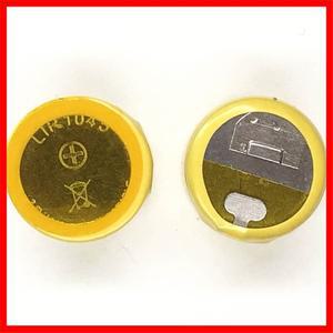 TWS 블루투스 헤드셋용 2개/몫 LIR1045 3.6V 버튼 셀 충전식 스틸 쉘 배터리 40mAh