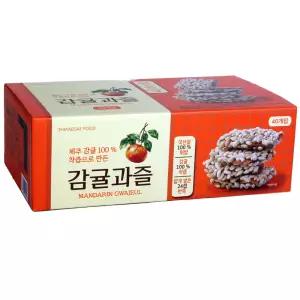 신세계푸드 감귤과즐 600g (15g x 40개) 전통 K과자 튀밥 코스트코