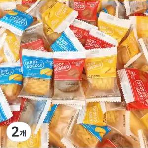 카디 비스킷 과자 단체 간식 믹스1키로 170여봉지 대용량 개별포장 2개 1kg