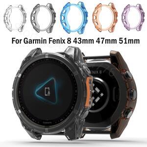 가민피닉스 GARMIN FENIX 8 TPU 보호 케이스 51MM 스크래치 커버 셸 실리콘 43MM 범퍼 47MM