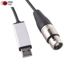 FT232RL USB FREESTYLER 인터페이스 소프트웨어 어댑터 케이블 동글 512 LIGHTKEY TO DMX 변환기 RS485 DMX512 컨트롤러