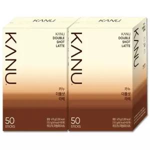카누 더블샷 라떼 50Tx2개