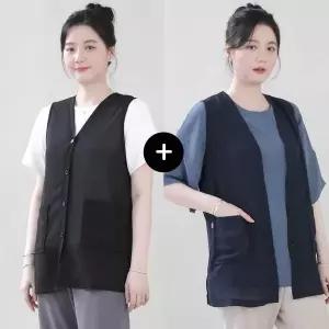 [런칭빅히트] 애비뉴투지 풀오픈 뱃살커버 베스트 2종 (1+1)
