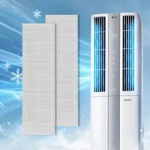 [호환] LG 에어컨 필터 세트 휘센 듀얼 초미세 벌크형 2EA FQ19S7DPAN