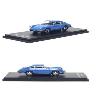 AR 박스 포르쉐 911 자동차 다이캐스트 1/64 스케일 합금 자동차 포르쉐 911 F-모델 에나멜 블루 플레이 차