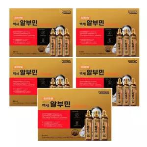 로지나 프리미엄 오한진의 백세 알부민 33g 30개입 5박스 FWS