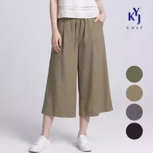 김영주골프 여름 쿨링 치마바지 밴딩 스판 여성 큐롯 팬츠 KQMLSL86