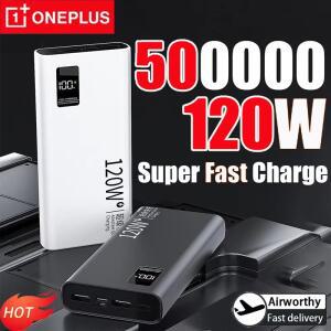 Oneplus 120W 보조베터리 50000mah 고용량 고속 충전 휴대용 배터리 Iphone Samsung Huawei Xiaomi