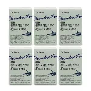 닥터린 콘드로이친 1200 콘레이티 + MBP 1200mg x 30정 X 6박스 I